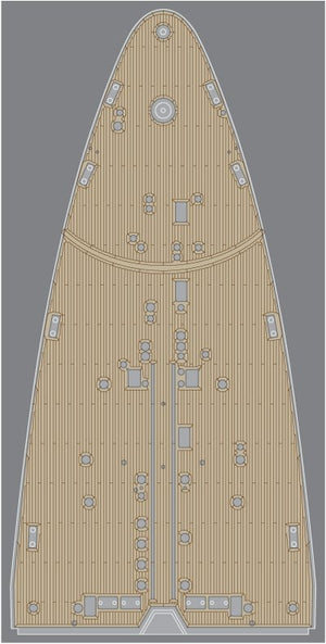 Pontos 35023WD1 RN Roma Wooden Deck set 1/350