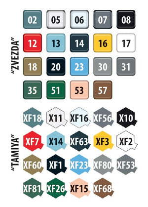 Zvezda 4818 YAK-130 &amp;quot;MITTEN&amp;quot; 1/48 – image 9
