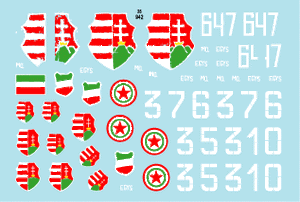 Star Decals 35-942 Hungarian Uprising 1956 1 1/35 – immagine 2