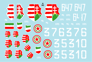Star Decals 35-942 Hungarian Uprising 1956 1 1/35 – immagine 2