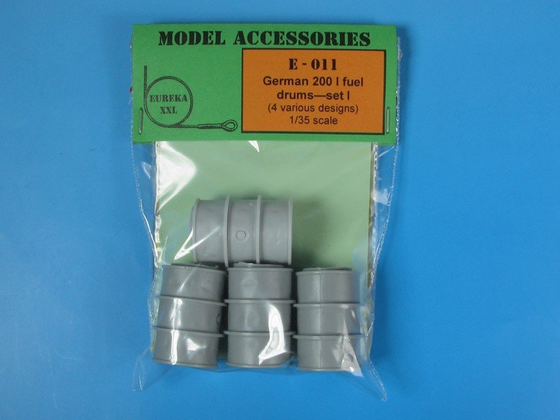 Eureka XXL E-011 Set of 4 barrels 200l 1/35 – Bild 2