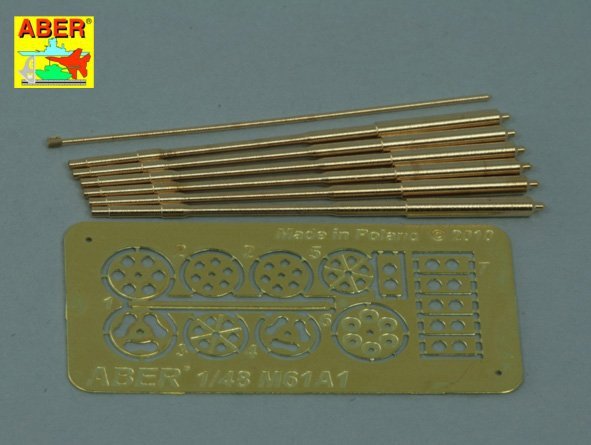 Aber A48 050 Set of barrels for 20 mm gun M61A1used in modern US Force aircrafts 1/48 – image 9