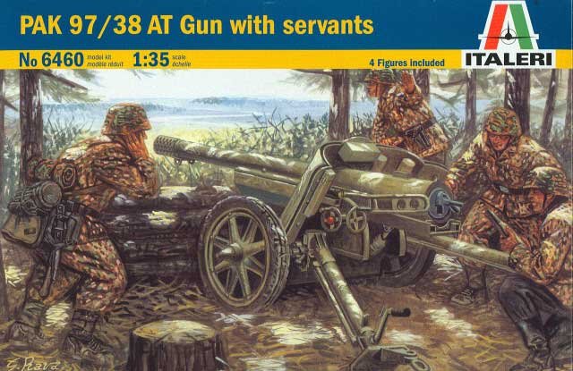 Italeri 6460 PAK 97/38 AT Gun with servants 1/35