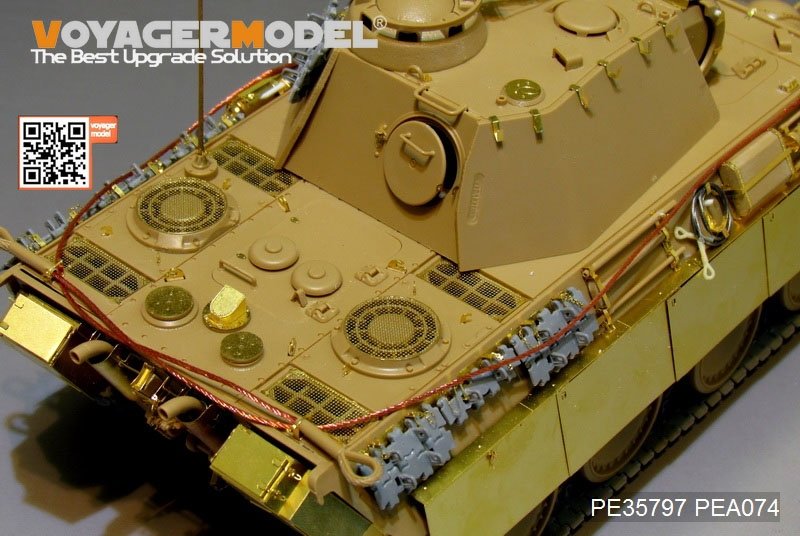 Voyager Model PE35797 WWII German Panther G Early ver.Basic（For TAMIYA 35170/35174） 1/35 – obrázek 2
