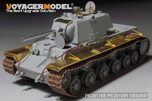 Voyager Model PE351168B WWII Russian KV-1 Mod.1942 Basic（B ver include Gun Barrel）(For TRUMPETER 09597) 1/35 – obrázek 2