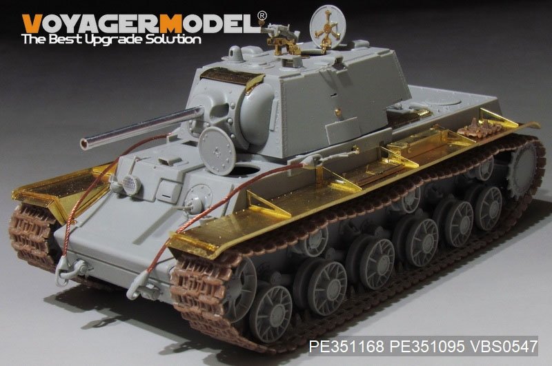 Voyager Model PE351168B WWII Russian KV-1 Mod.1942 Basic（B ver include Gun Barrel）(For TRUMPETER 09597) 1/35 – obrázek 2