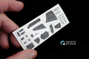 Quinta Studio QD48036 Mi-24V NATO (black panels) 3D-Printed &amp;amp; colored Interior on decal paper (for Zvezda kit) 1/48 – image 4