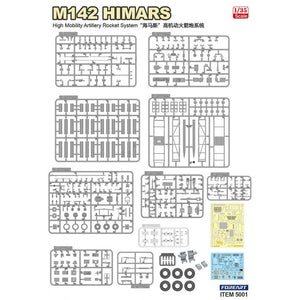ForeArt 5001 M142 HIMARS High Mobility Artillery Rocket System 1/35