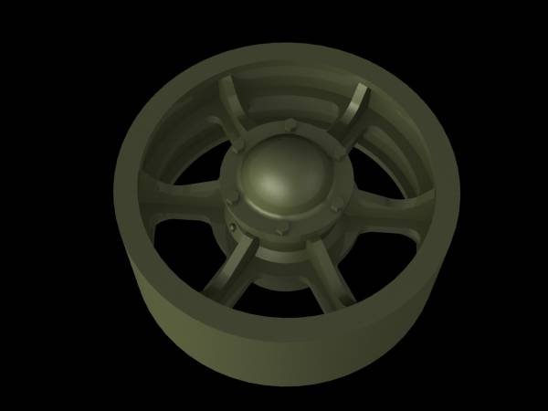 Panzer Art RE35-641 M4 “Sherman” Idler wheels No1 1/35 – image 2
