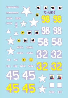Star Decals 72-A1170 US 6th Armored Division 4. The Super-Sixth in Europe 1944-45. Special Tanks 1/72 – immagine 3