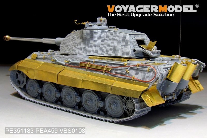 Voyager Model PE351183 WWII German King Tiger (Porsche Turret)（For DRAGON/ZVEZDA kit) 1/35 – image 4