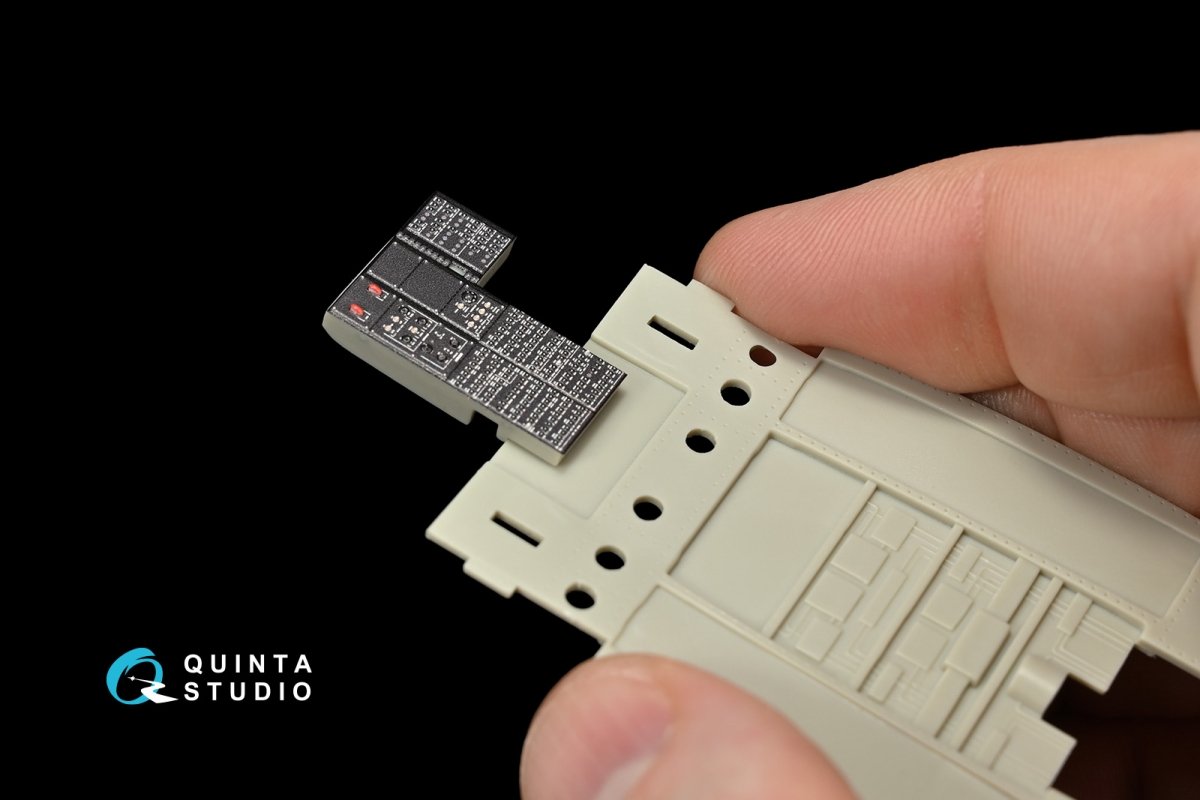 Quinta Studio QD48091 UH-1Y Venom 3D-Printed &amp;amp; colored Interior on decal paper (for Kitty Hawk kit) 1/48 – image 9