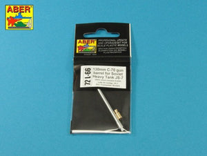 Aber 72L-66 130 mm C-70 gun barrel for Soviet tank JS-7 1/72 – image 8