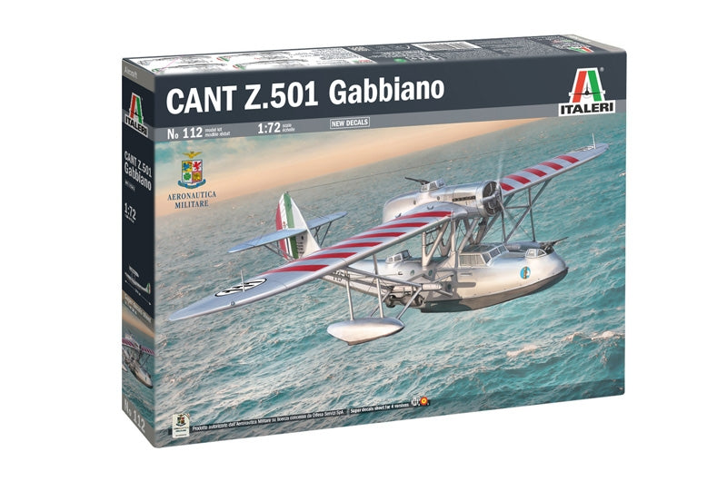 Italeri 0112 CANT Z.501 Gabbiano 1/72 – Bild 2
