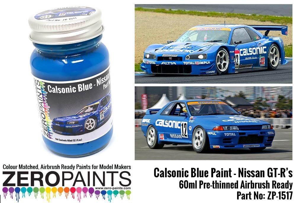 Zero Paints ZP-1517 Calsonic Blue Paint 60ml
