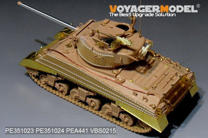 Voyager Model PE351023 WWII US M4A3 (76) in Mid Tank Basic For MENG TS-043 1/35 – immagine 5