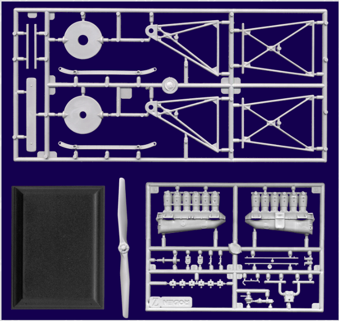 Roden 623 Engine Mercedes D.III 1/32 – image 3