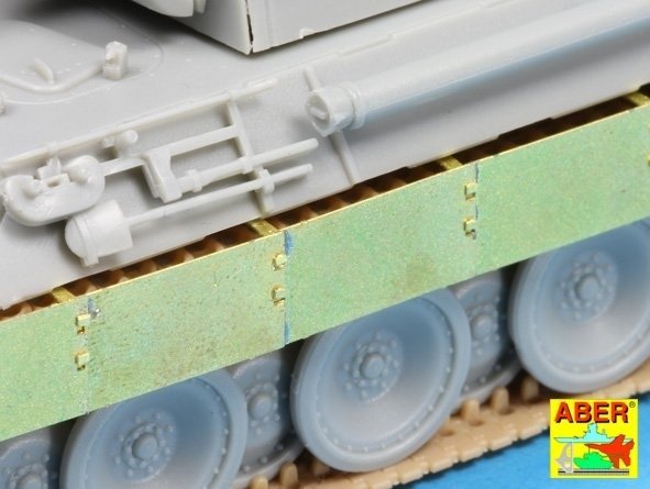 Aber 72A02 Side skirts for Panther A/D 1/72 – imagen 3