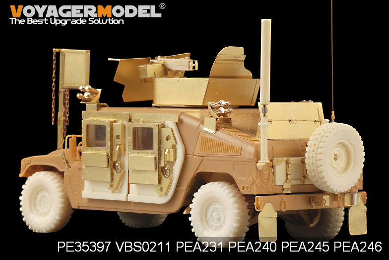 Voyager Model PEA246 Modern HUMVEE family bullet-proof door (For TAMIYA/BRONCO) 1/35 – image 9