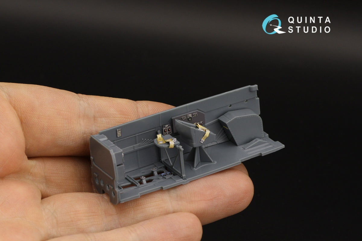 Quinta Studio QD48301 Bf 110E/F 3D-Printed &amp;amp; colored Interior on decal paper (Eduard) 1/48 – obrázek 3
