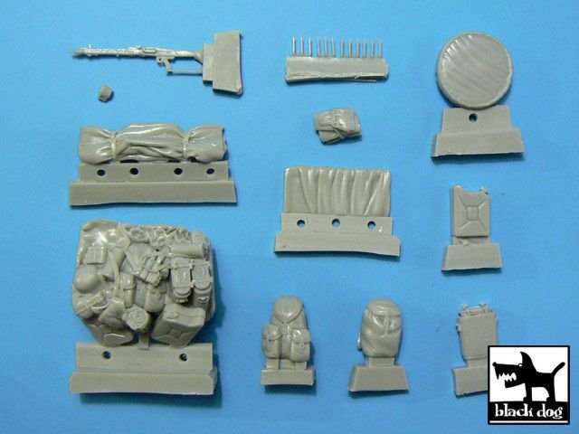 Black Dog T35012 Schwimmwagen accessories set 1/35 – immagine 6