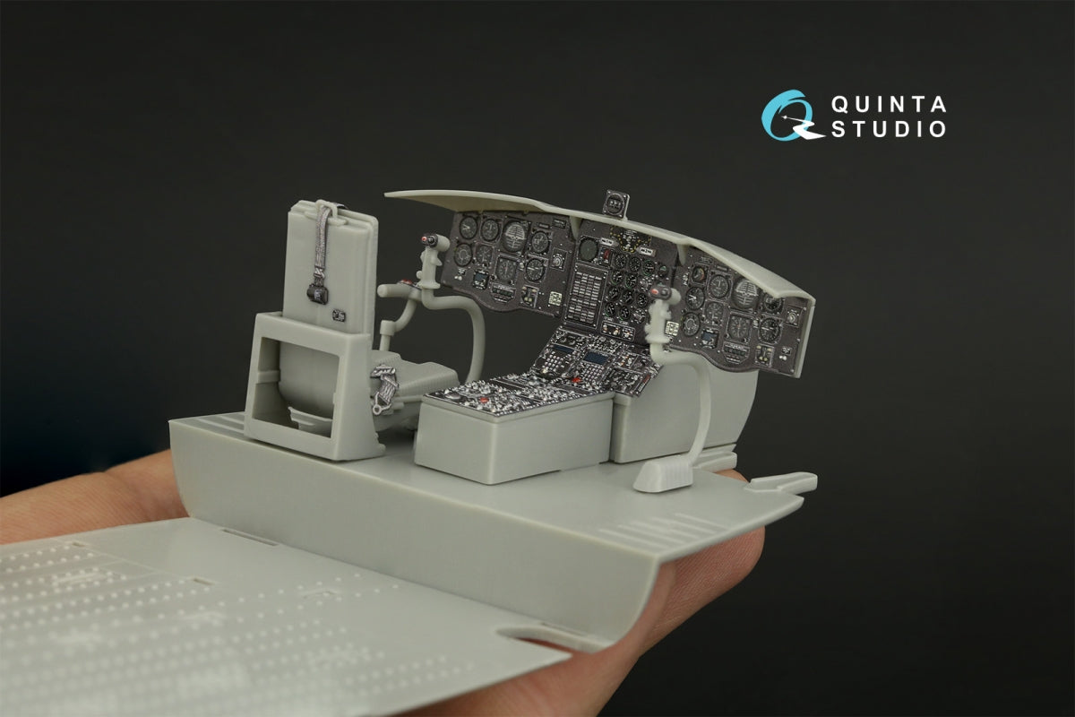 Quinta Studio QD35124 CH-47D 3D-Printed colored Interior on decal paper (Trumpeter) 1/35 – image 7