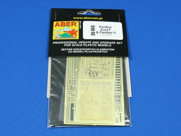 Aber 35053 Panther Ausf.F and Panther II (DRA) 1/35 – image 3