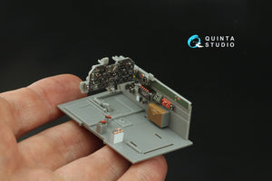 Quinta Studio QD32197 P-47D Thunderbolt Bubbletop Early 3D-Printed colored Interior on decal paper (Hasegawa) 1/32 – immagine 9