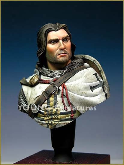 Young Miniatures YH1805 Teutonic Knight 14th Century 1/10