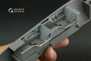 Quinta Studio QD32147 F/A-18B 3D-Printed &amp;amp; colored Interior on decal paper (Academy) 1/32 – image 10