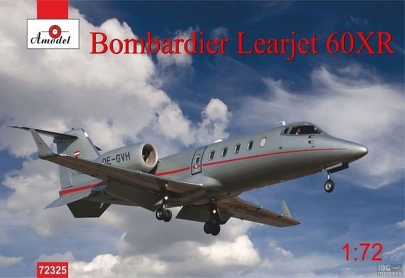 A-Model 72325 Learjet 60XR Vista 1/72