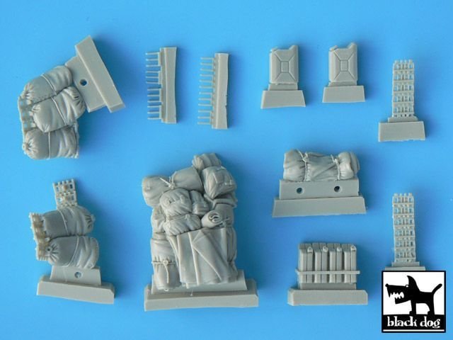 Black Dog T35004 Semovente M40-75/18 accessories set for Tamiya kits 1/35 – obrázek 6