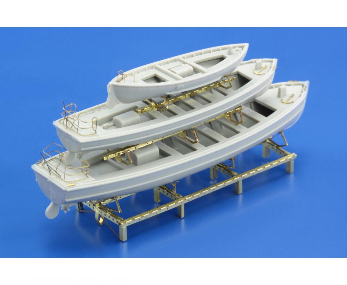 Eduard 53104 USS Arizona part 3 - life boats TRUMPETER 1/200 – imagen 2