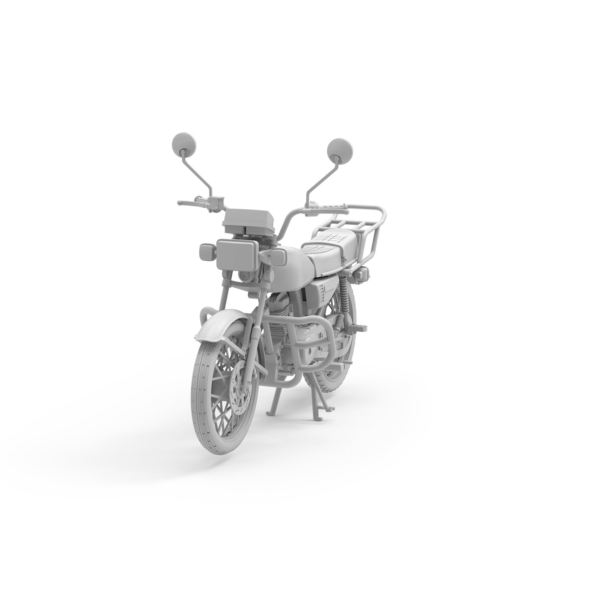 AK Interactive AK35027 CG125 JAPANESE MOTORCYCLE 1/35 – obrázek 4