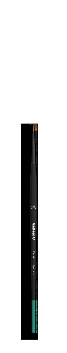 VALLEJO B02030 - Brush - Detail - Round Synthetic No. 3/0 – image 2