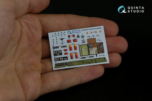 Quinta Studio QD35040 UAZ-452 3D-Printed &amp;amp; colored Interior on decal paper (Zvezda) 1/35 – image 9
