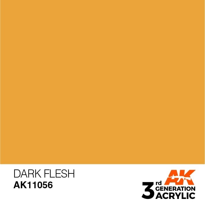 AK Interactive AK11056 Dark Flesh 17ml