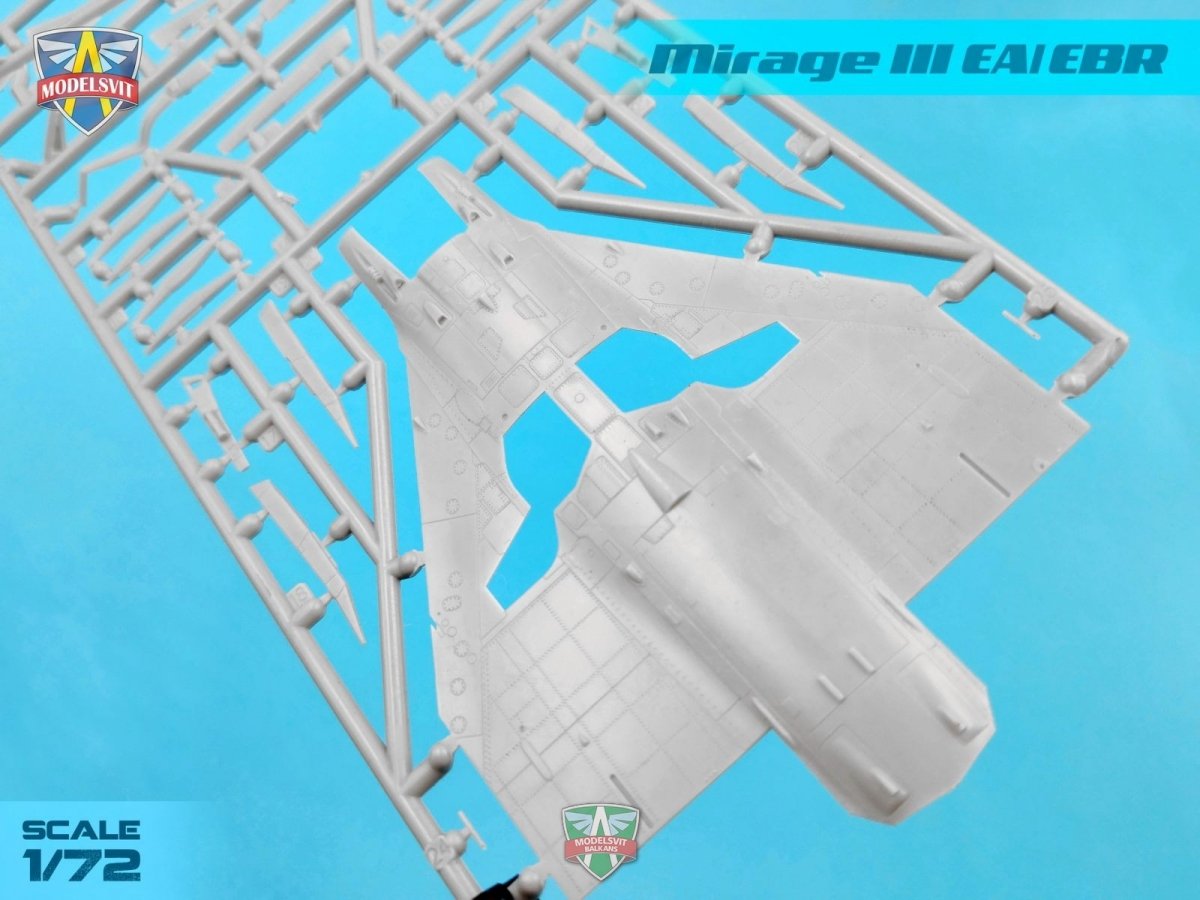 Modelsvit 72063 Mirage III EA/EBR 1/72 – Bild 9