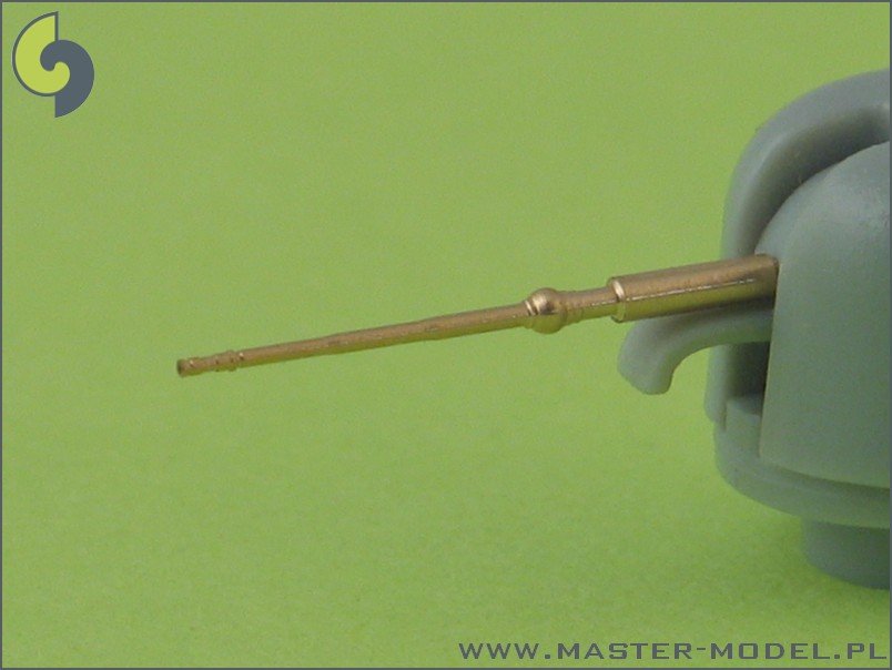 Master SM-350-035 OTO-Melara 76 mm/62 (3&amp;quot;) gun barrels (2pcs) – Bild 2