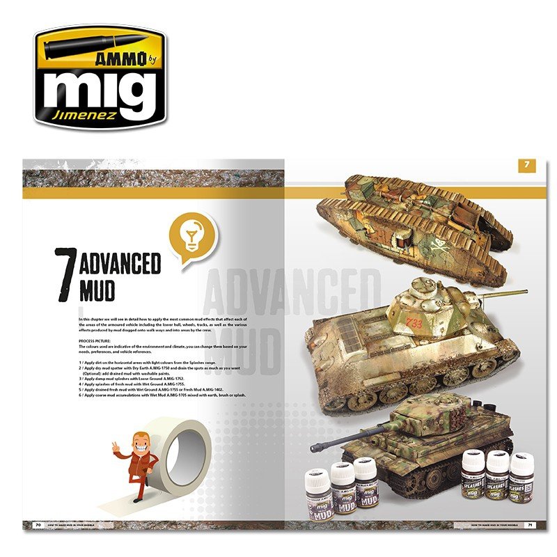 AMMO of Mig Jimenez 6210 MODELLING SCHOOL - HOW TO MAKE MUD IN YOUR MODELS (English) – image 3