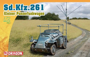 Dragon 7447 Sd.Kfz.261 Kleine Panzerfunkwagen 1/72
