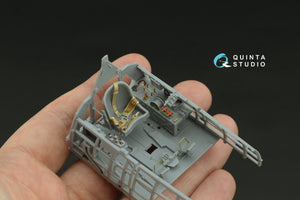 Quinta Studio QD32240 Mitsubishi J2M3 Raiden 3D-Printed &amp;amp; colored Interior on decal paper (Zoukei Mura) 1/32 – obrázek 10