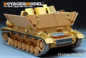 Voyager Model PE35569 WWII German Sd.Kfz.161/3 37mm Flak Auf Fgst.Pz.Kpfw. IV(Sf) &amp;quot;MOBELWAGEN&amp;quot;(B ver include Gun barrel）For TAMIYA 35237 1/35 – Bild 3