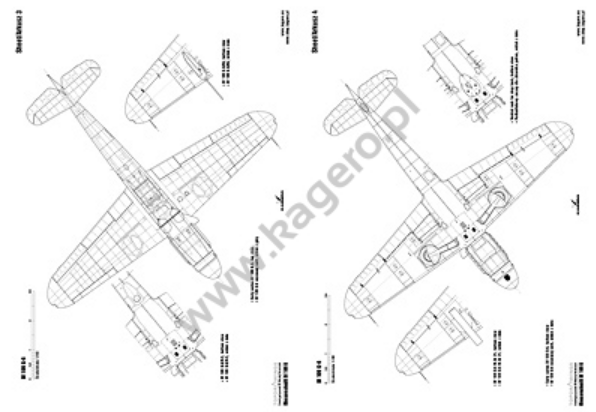 Kagero 7063 Messerschmitt Bf 109 G EN/PL – Bild 4