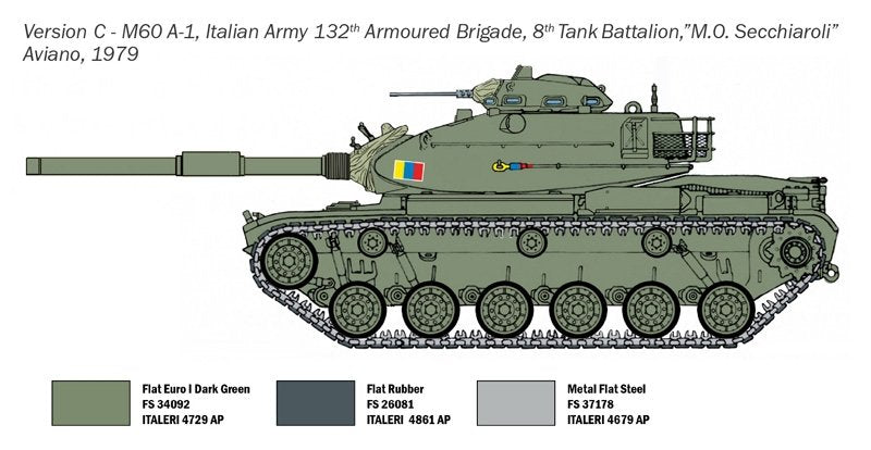 Italeri 7075 M60A1 1/72 – immagine 9
