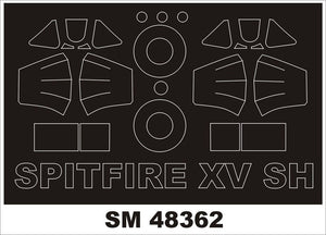 Montex SM48362 Spitfire MkXV SPECIAL HOBBY