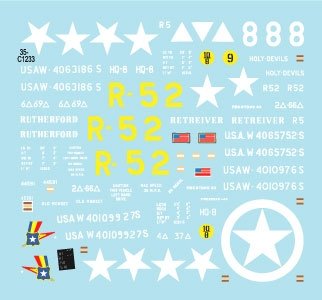 Star Decals 35-C1233 US M3A1 Halftracks 1/35 – image 2