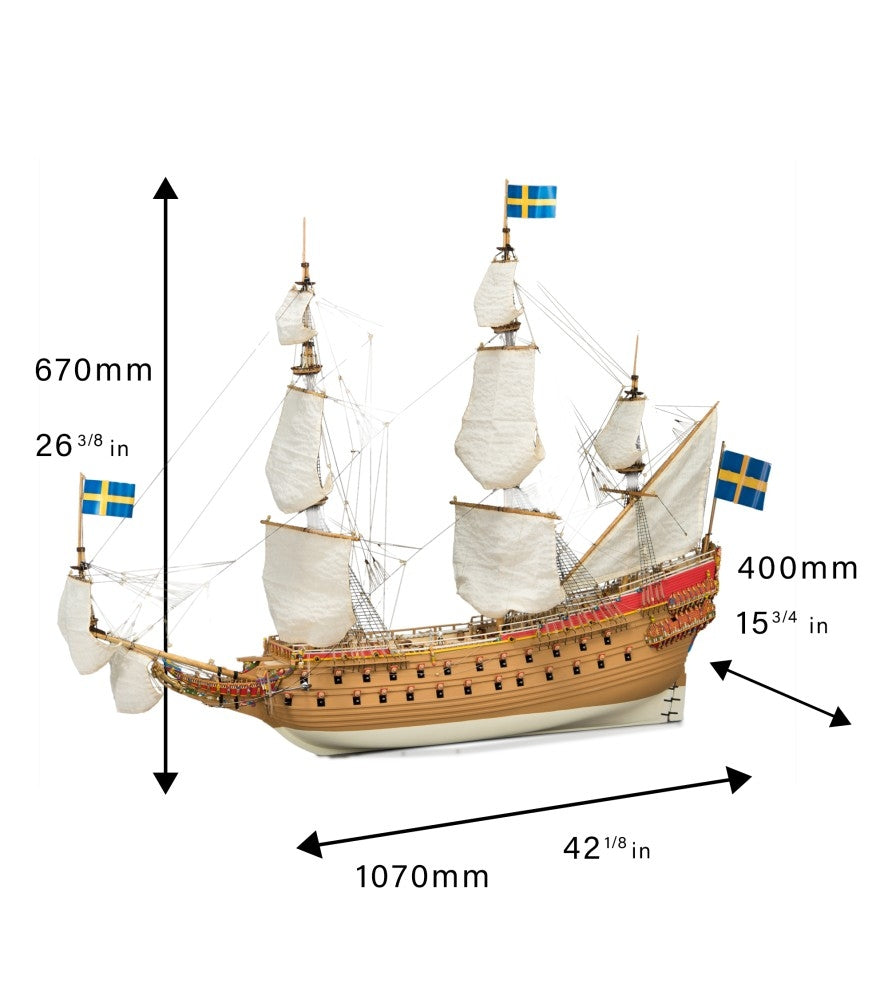 ARTESANIA LATINA 22902 Vasa - szwedzki galeon okręt wojenny 1/65