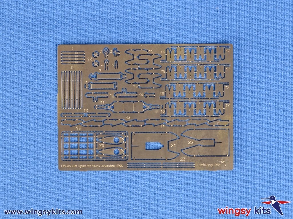 Maquette Wingsy D5-05 Avion d&amp;#39;assaut/reconnaissance IJA Type 99 Ki-51 « Sonia » 1/48  – image 13