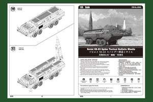 Hobby Boss 85505 Soviet SS-23 Spider Tactical Ballistic Missile 1/35 – obrázek 3